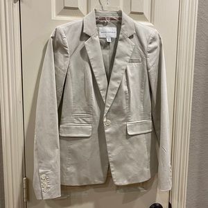 Beige blazer by Banana Republic size 0